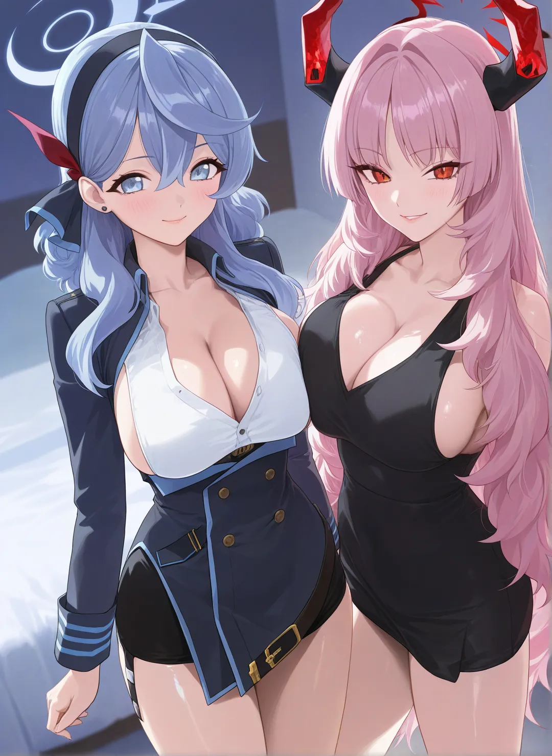 Ako x Satsuki Rametaki [AI Generated] - page64