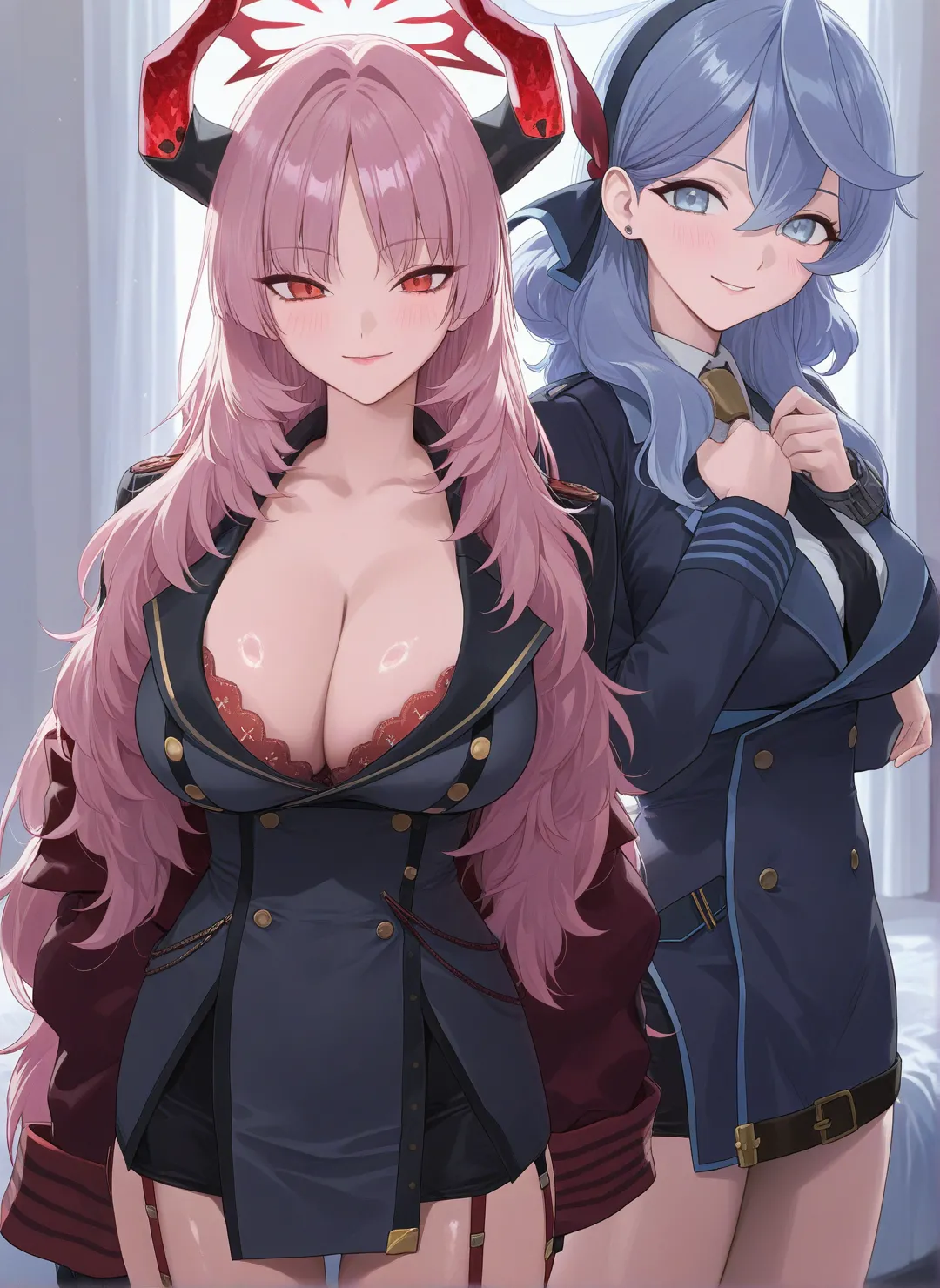 Ako x Satsuki Rametaki [AI Generated] - page65