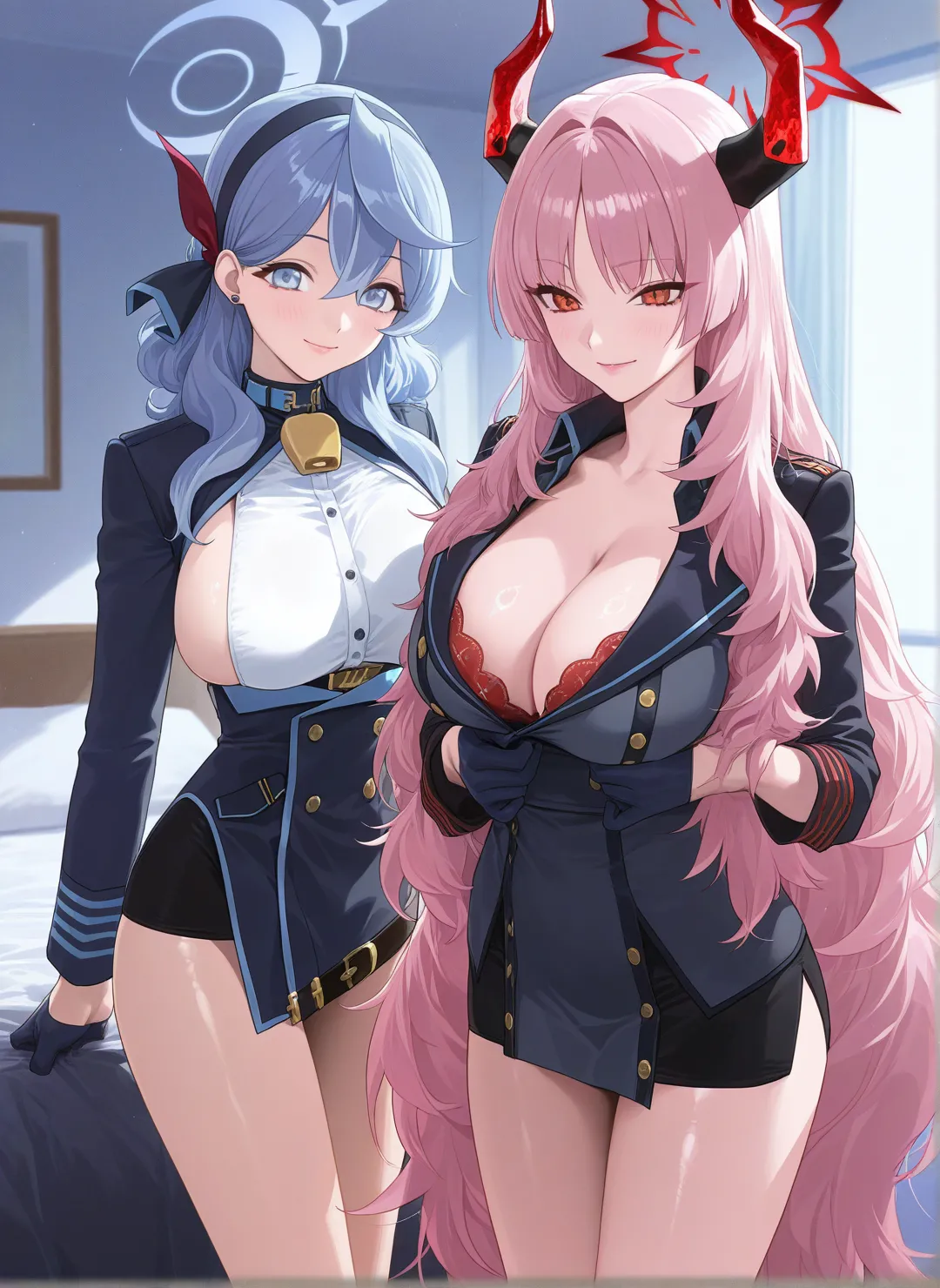 Ako x Satsuki Rametaki [AI Generated] - page66