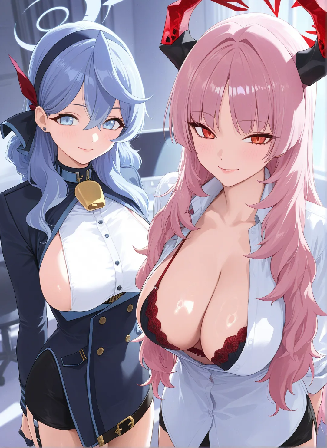 Ako x Satsuki Rametaki [AI Generated] - page67
