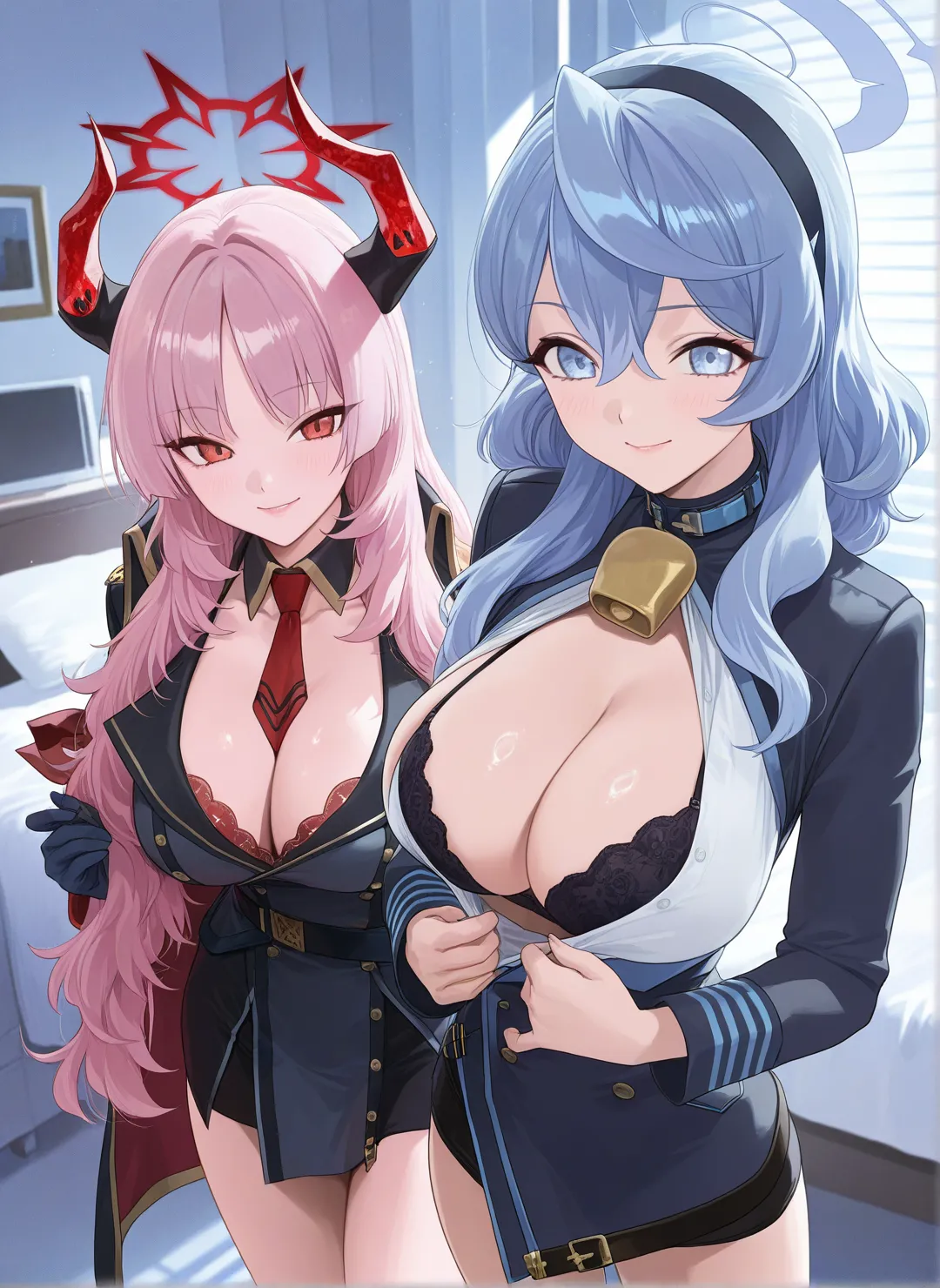 Ako x Satsuki Rametaki [AI Generated] - page69