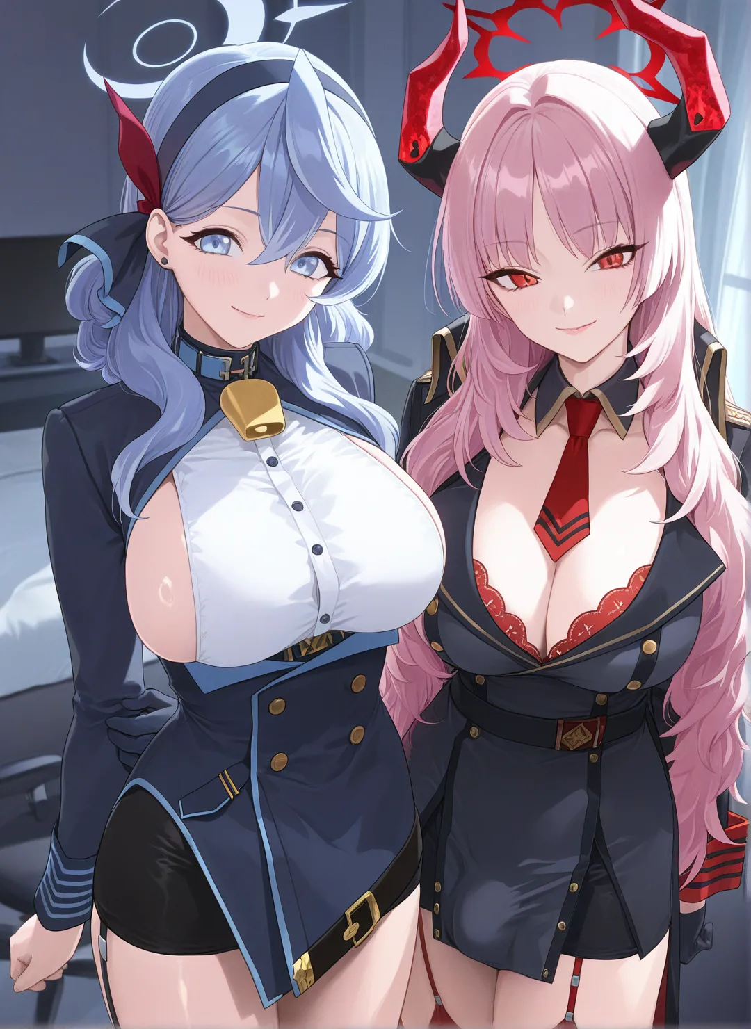Ako x Satsuki Rametaki [AI Generated] - page72