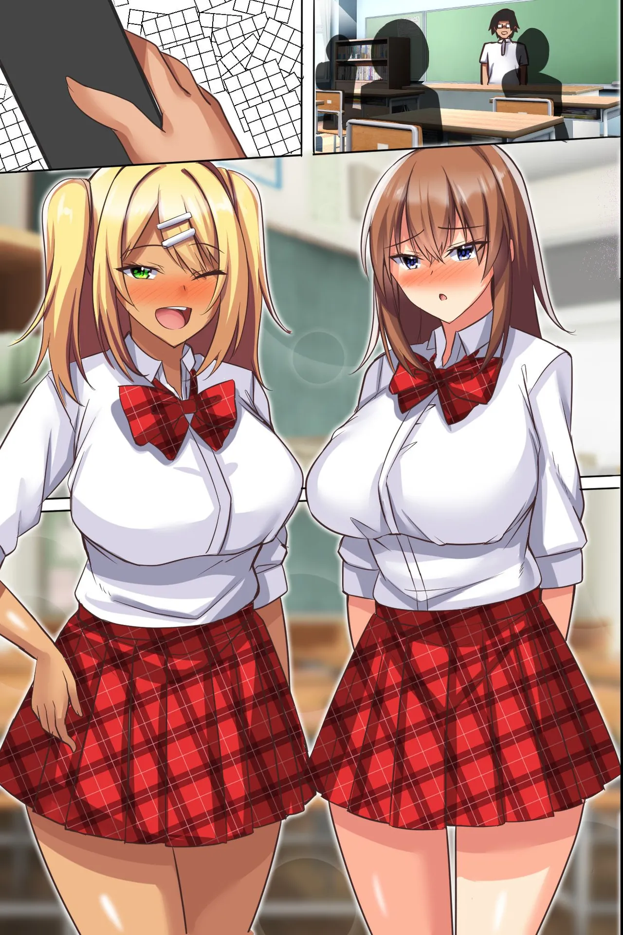 このアプリすごい！真面目で可愛い制服女子たちの常識を変えて片っ端からハメまくる陰キャ童貞教師 - page55