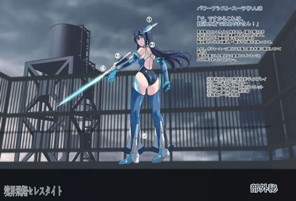 境界飛翔セレスタイト こ、これは競泳水着ではありません！ - page20