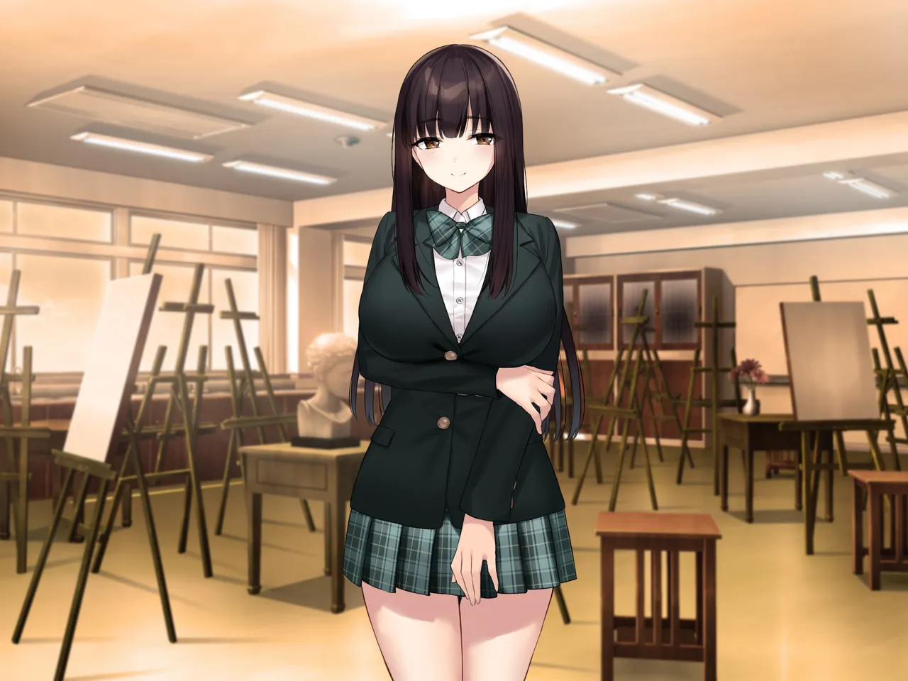 巨乳な先輩? 巨乳な幼なじみ? 二人とハーレムH...する? - page302