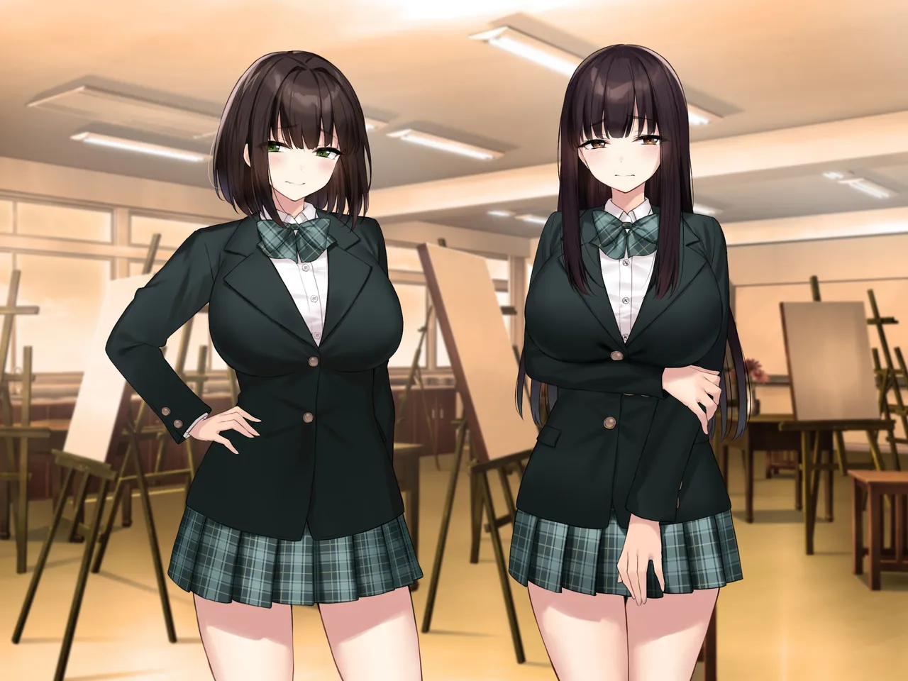 巨乳な先輩? 巨乳な幼なじみ? 二人とハーレムH...する? - page334