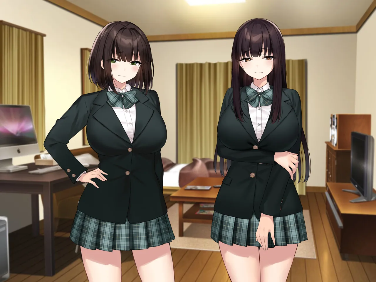 巨乳な先輩? 巨乳な幼なじみ? 二人とハーレムH...する? - page374