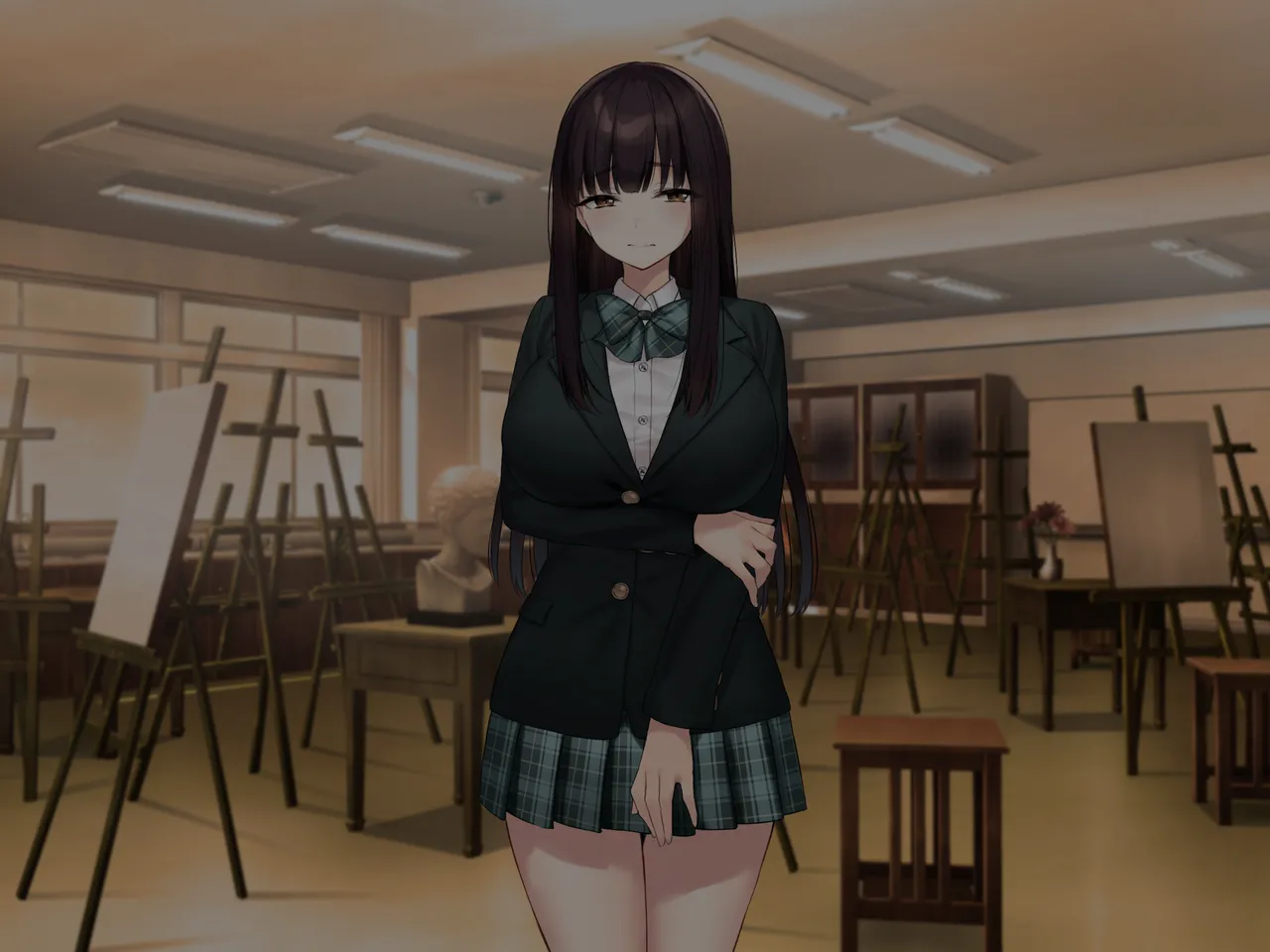 巨乳な先輩? 巨乳な幼なじみ? 二人とハーレムH...する? - page48