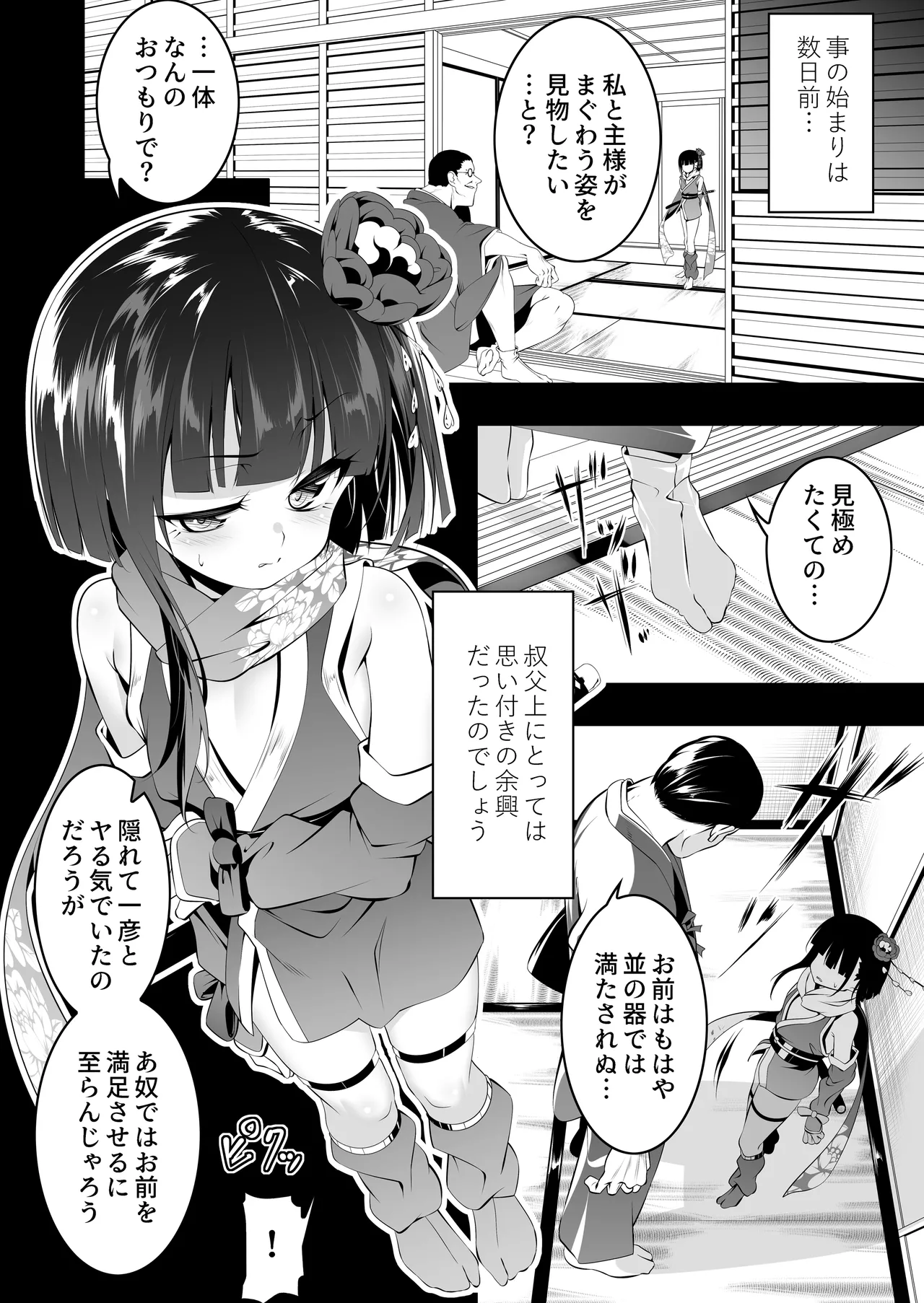 好色の忠義くノ一ぼたん参 - page5