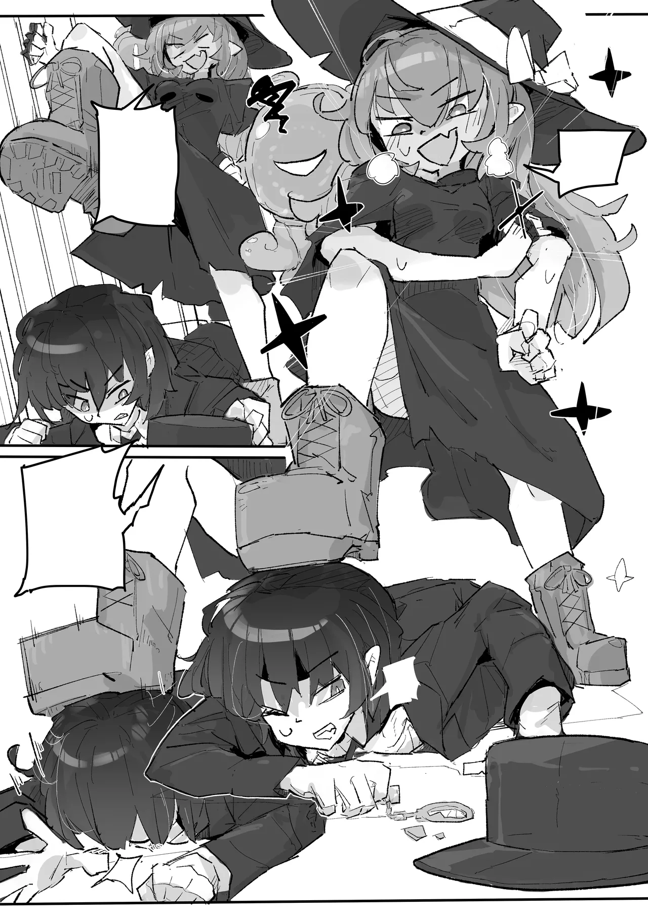 魔女とくすぐり魔術ショー - page43