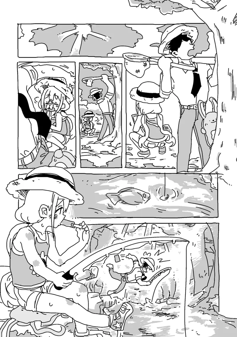 杏と夏にイチャイチャする！！！ - page42