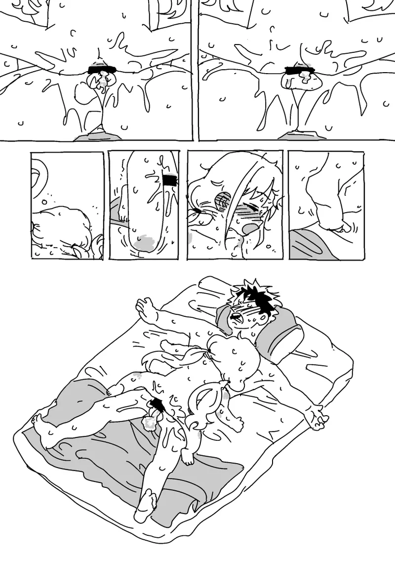 杏と夏にイチャイチャする！！！ - page67