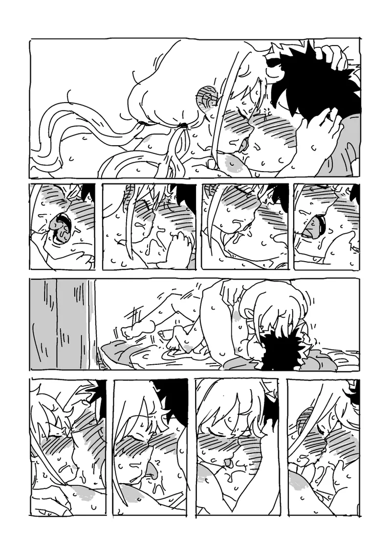 杏と夏にイチャイチャする！！！ - page70