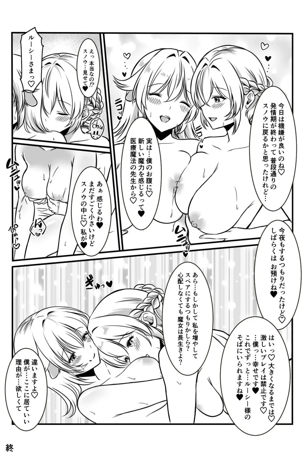 魔女と牛娘の主従な関係 - page80