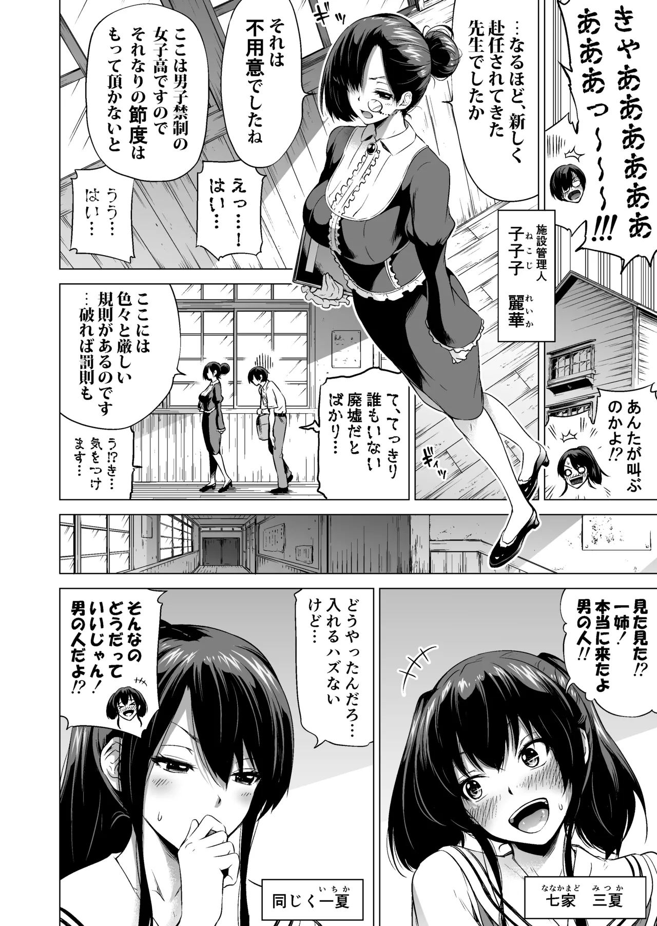 七夏の楽園〜田舎の学校で美少女ハーレム〜総集編前編 - page13