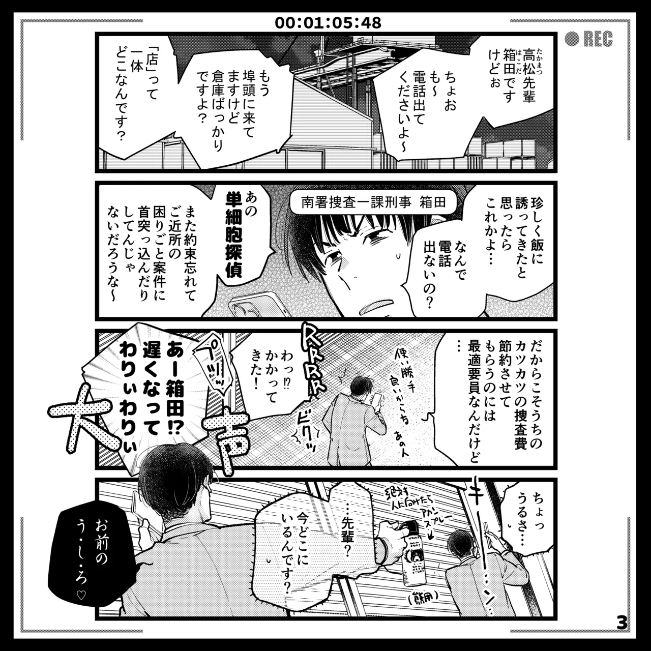 エロピンチ探偵くんの大反省会 - page3