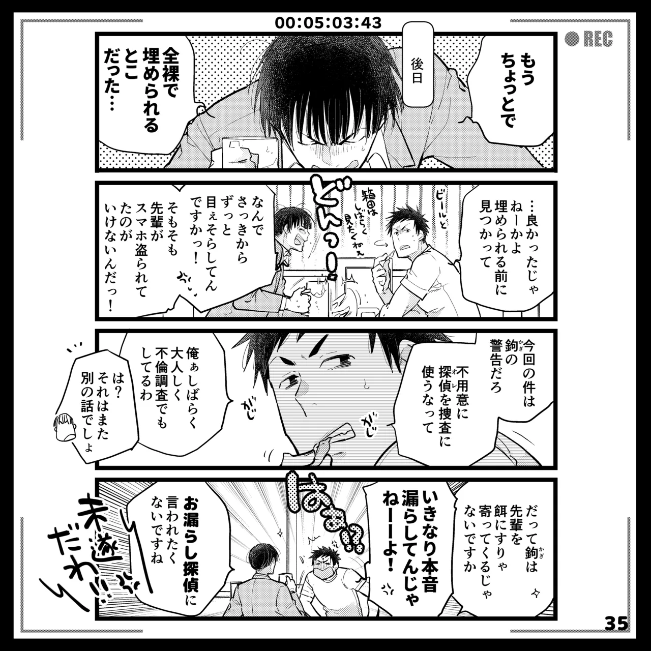 エロピンチ探偵くんの大反省会 - page35