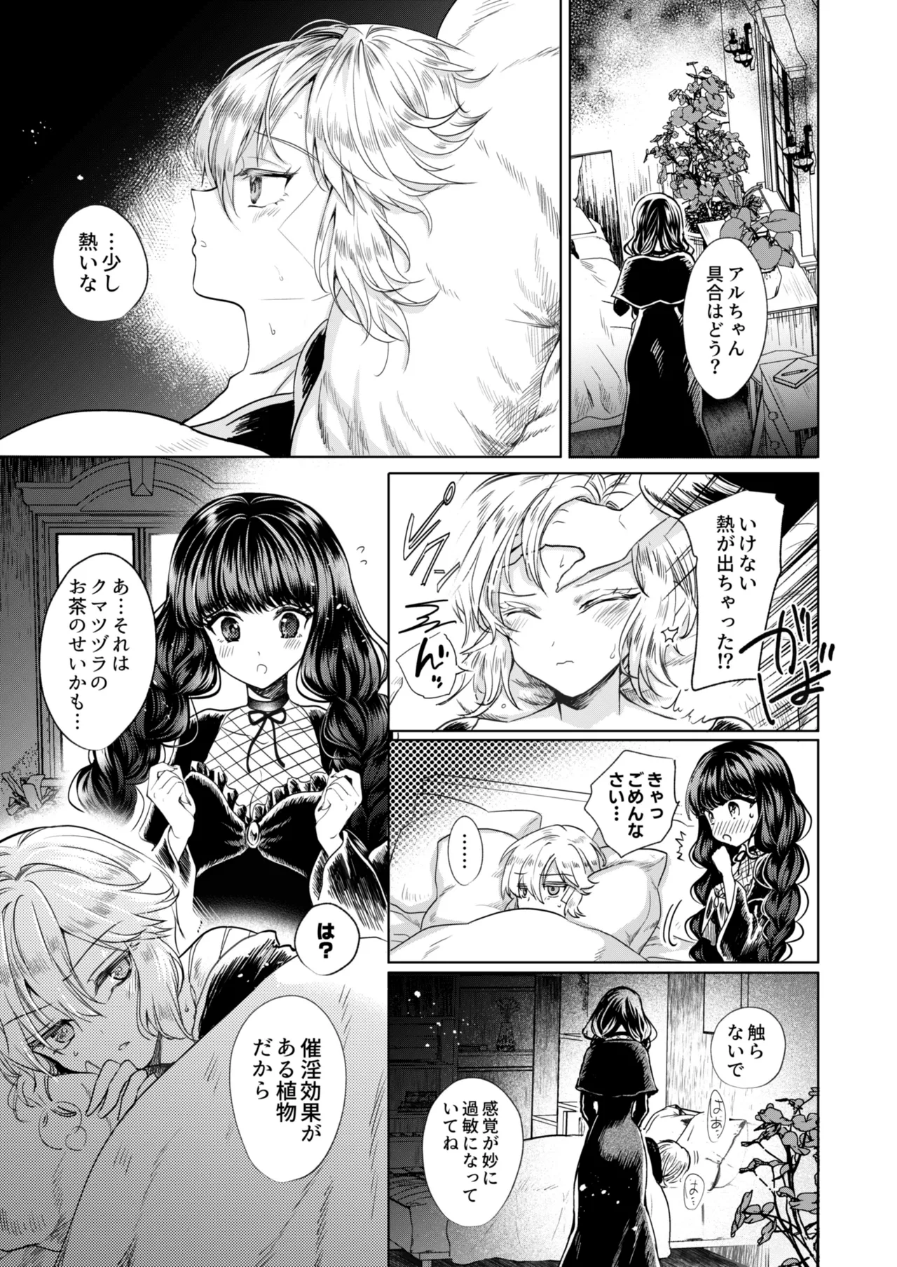 彼女と彼女の幸福原理 ～魔女は用心棒に恋をした～ - page16
