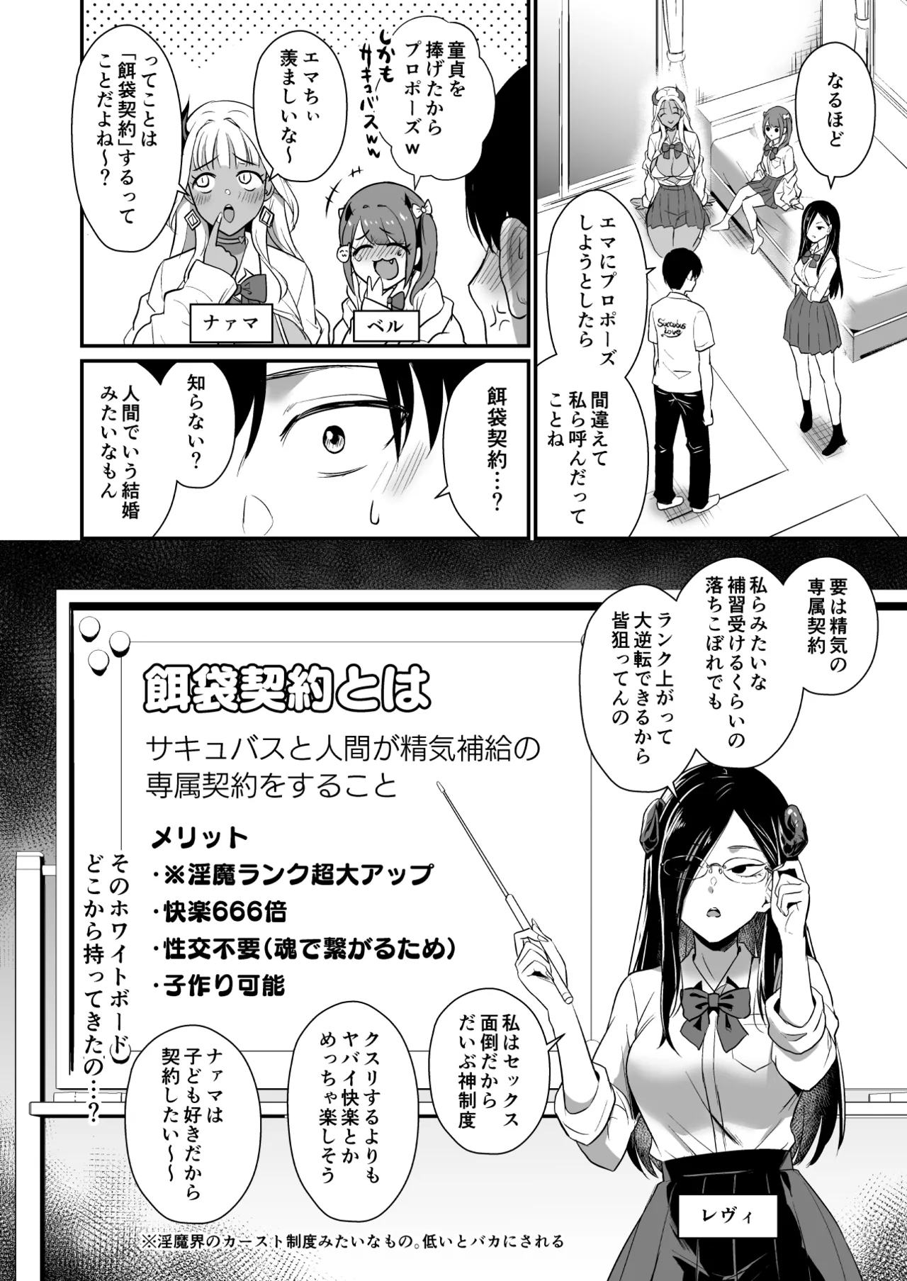 ギャルサキュバスがハーレムで来ようと俺の純愛は止まらない! - page18