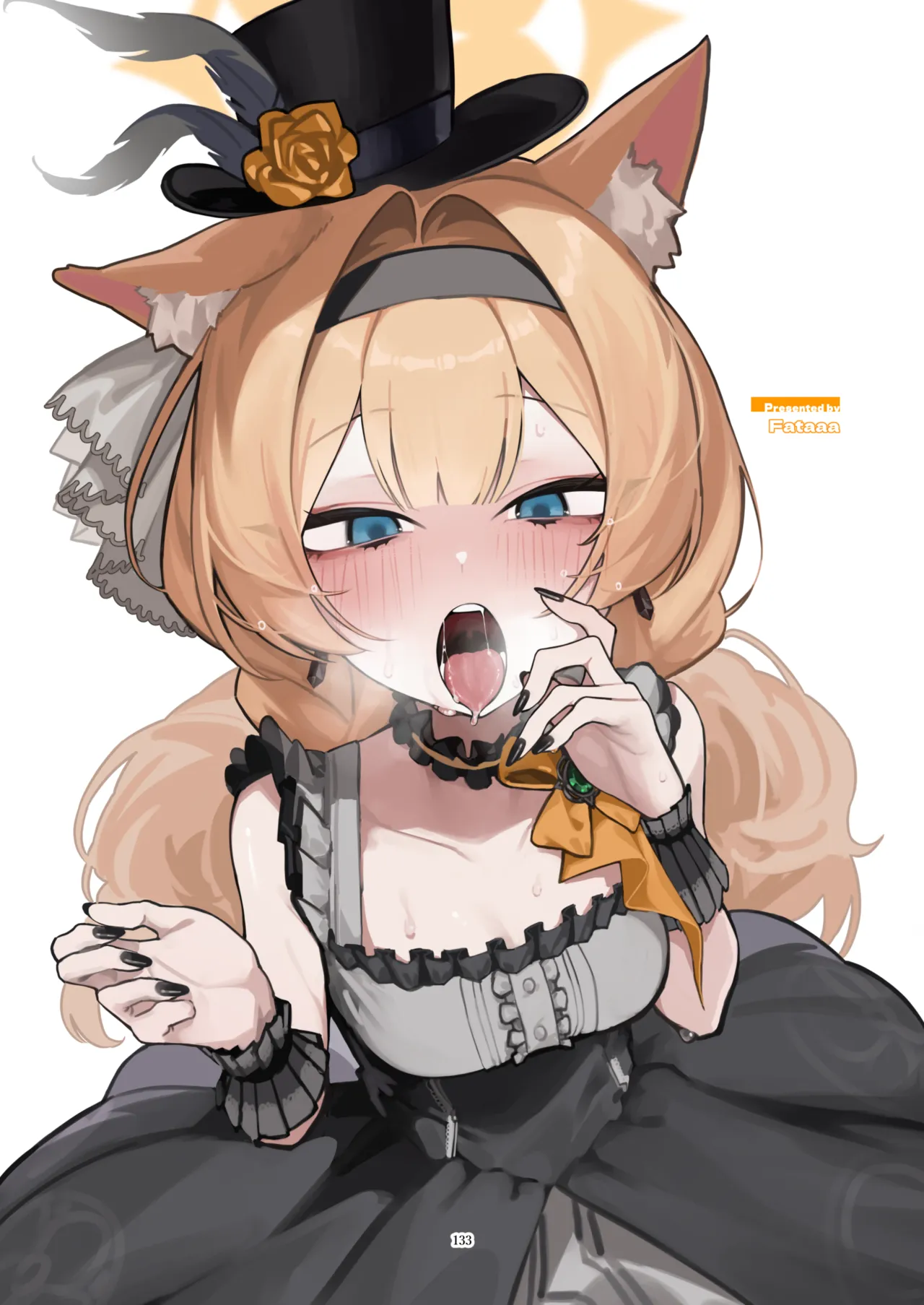 ブルアカフェラチオ合同誌 Get suck,cock! キヴォトス口淫大祭 - page134