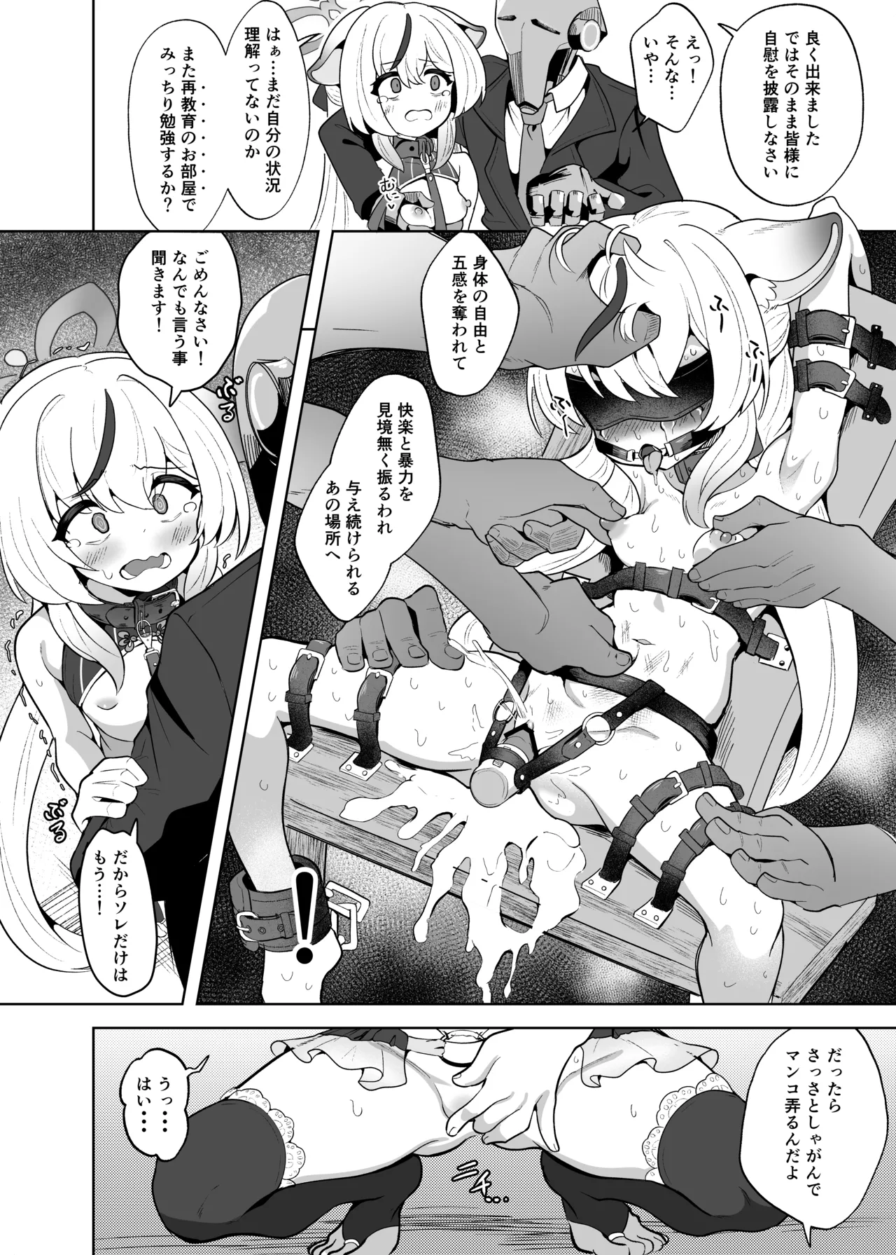 ココナ人権破壊無慈悲調教録 - page10