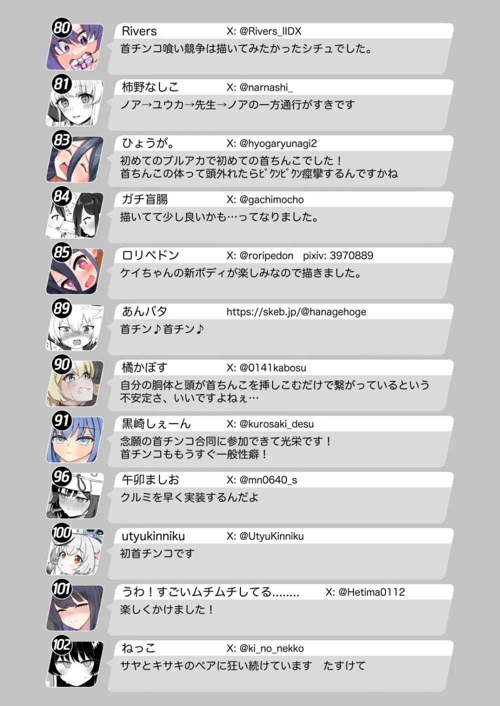 Dick Neck Mix! 4 首チンコ合同誌 Vol.4 - page163