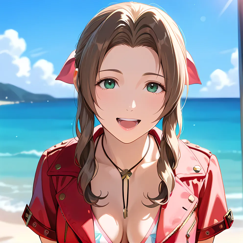 Aerith Banana Bouncer [AI Generated] - page7
