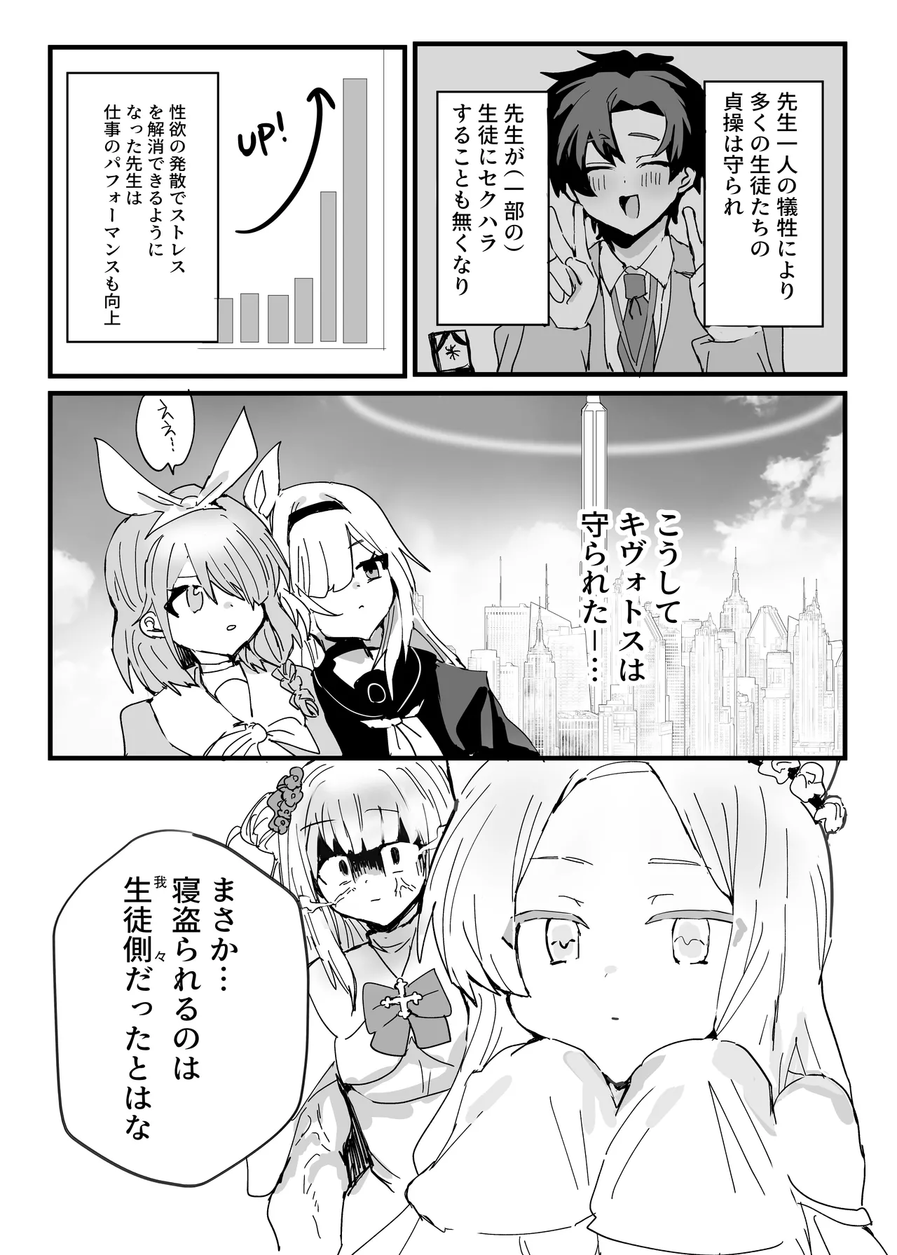 アニメ先生メス堕ち本 - page59