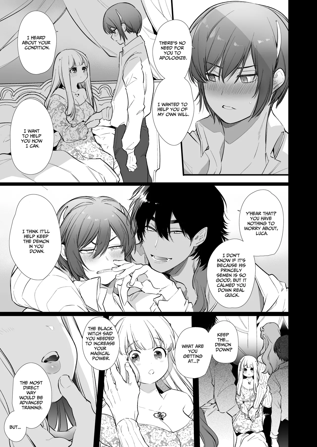 Mede little Roy ~Ochikobore Majo no Shoutai wa, Seieki (Maryouku) o Kate to suru Saikyou no Akuma deshita.~ 2 (Part 2/2) - page43