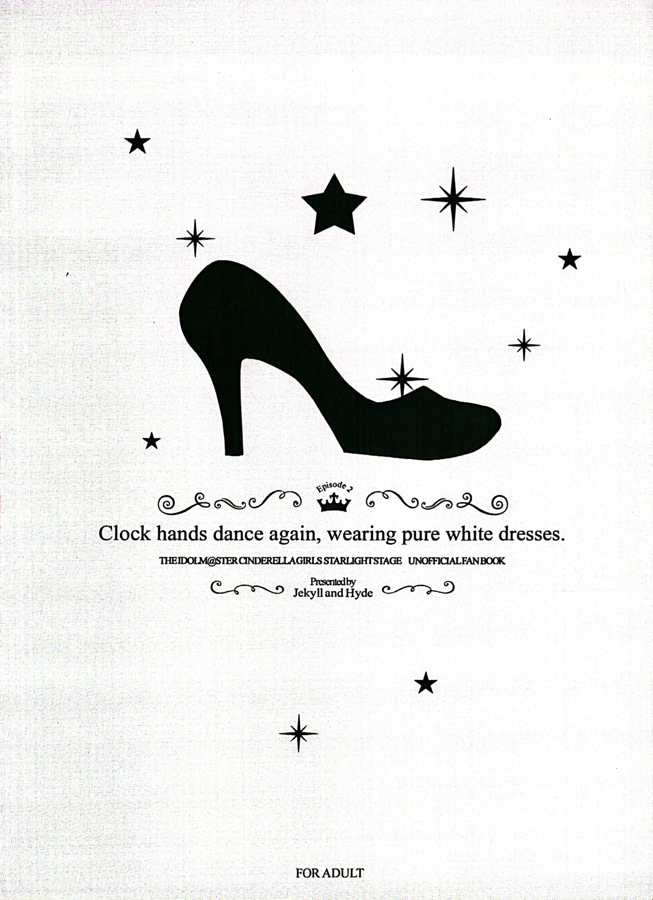 Clock hands dance again，wearing pure white dresses. - page22