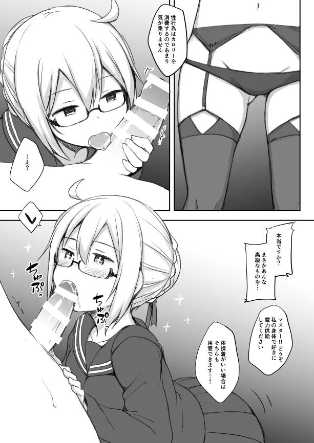 今日はこの娘と魔力供給します。 - page6