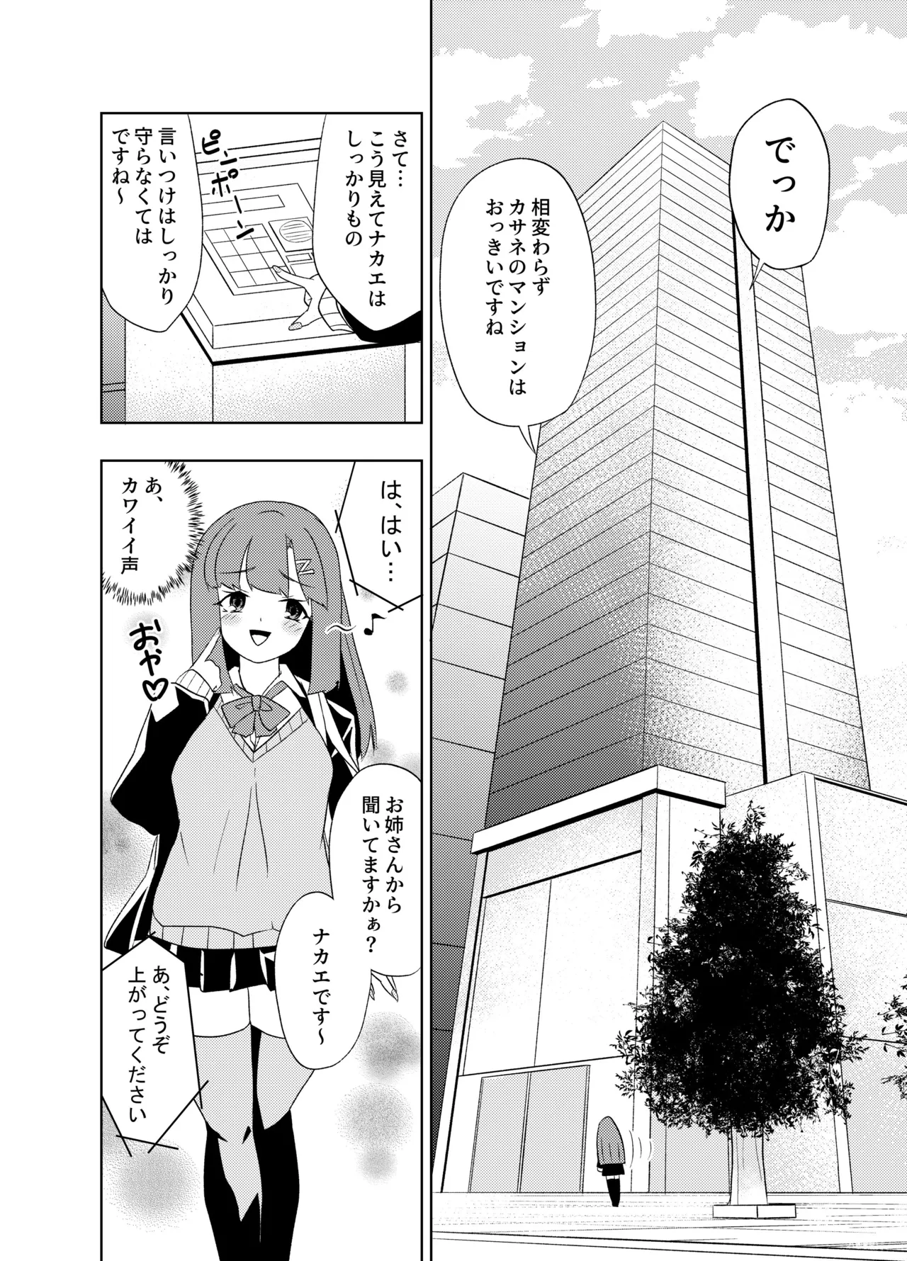 ふたなりJKナカエちゃん～衝動えっち男の娘編～ - page6