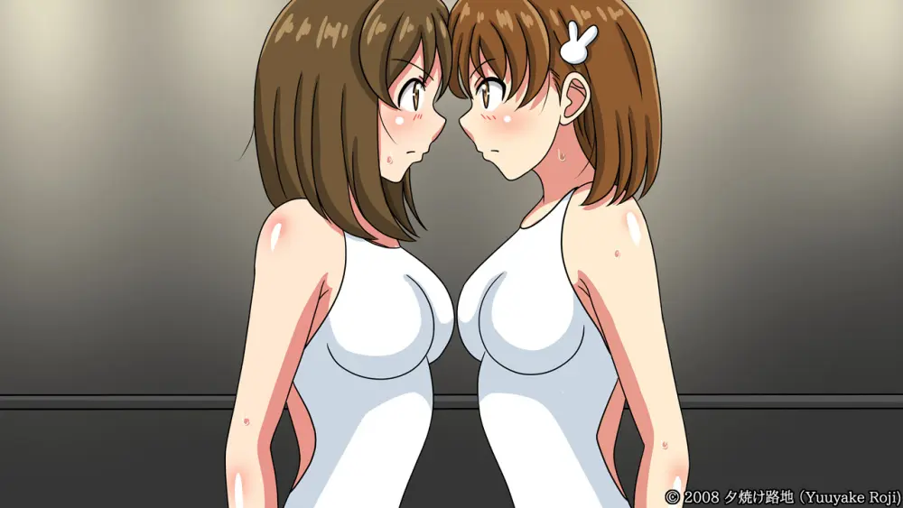 白い水着を真っ赤に染めて - page116