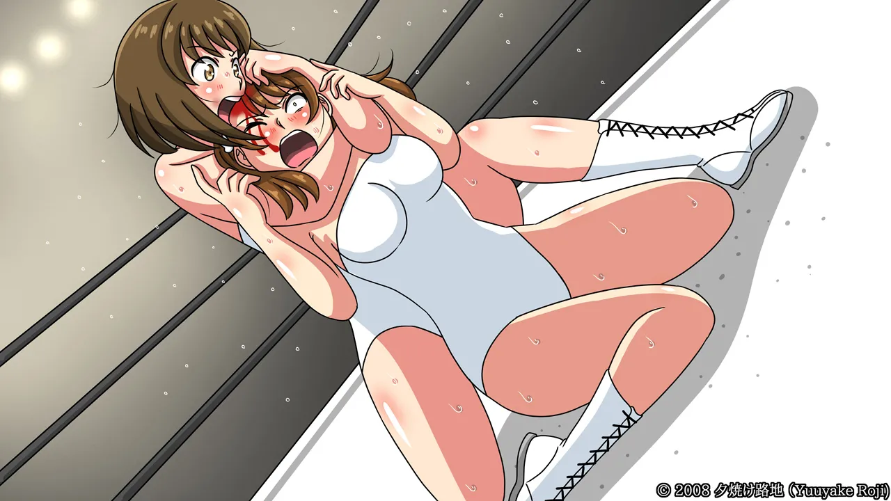 白い水着を真っ赤に染めて - page139