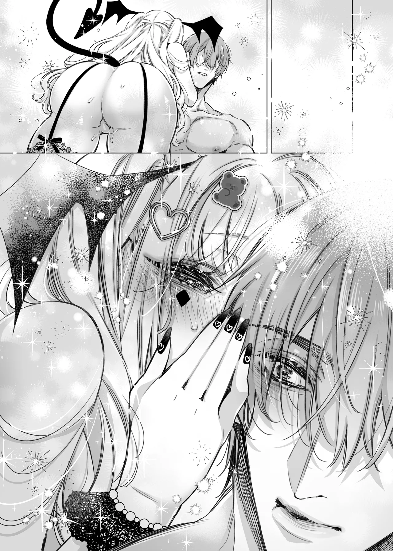 リリーちゃんは負けたくない。~高飛車サキュバスにはドS社畜でわからせて~3 - page98