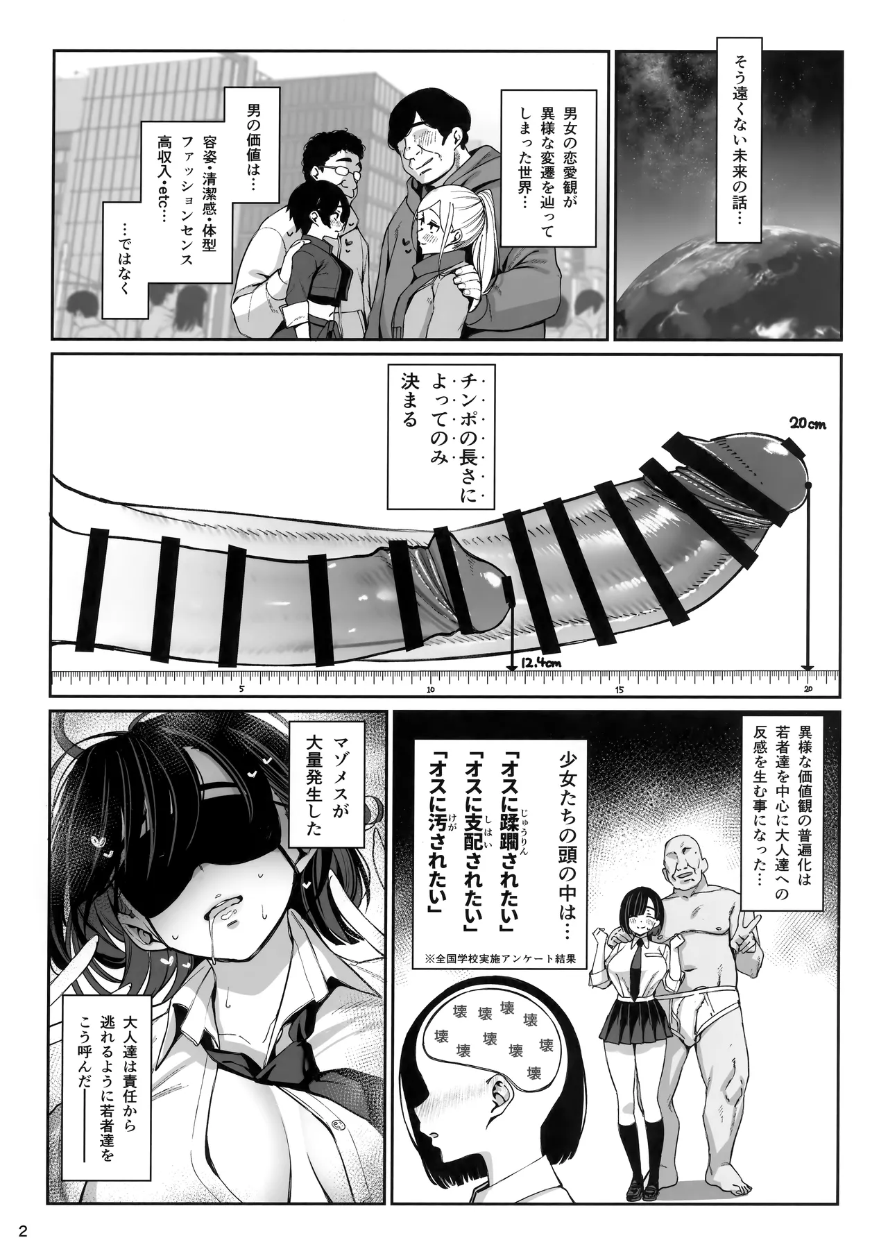大切に人間として育てていただいたのにオナホでごめんなさい♥ - page3