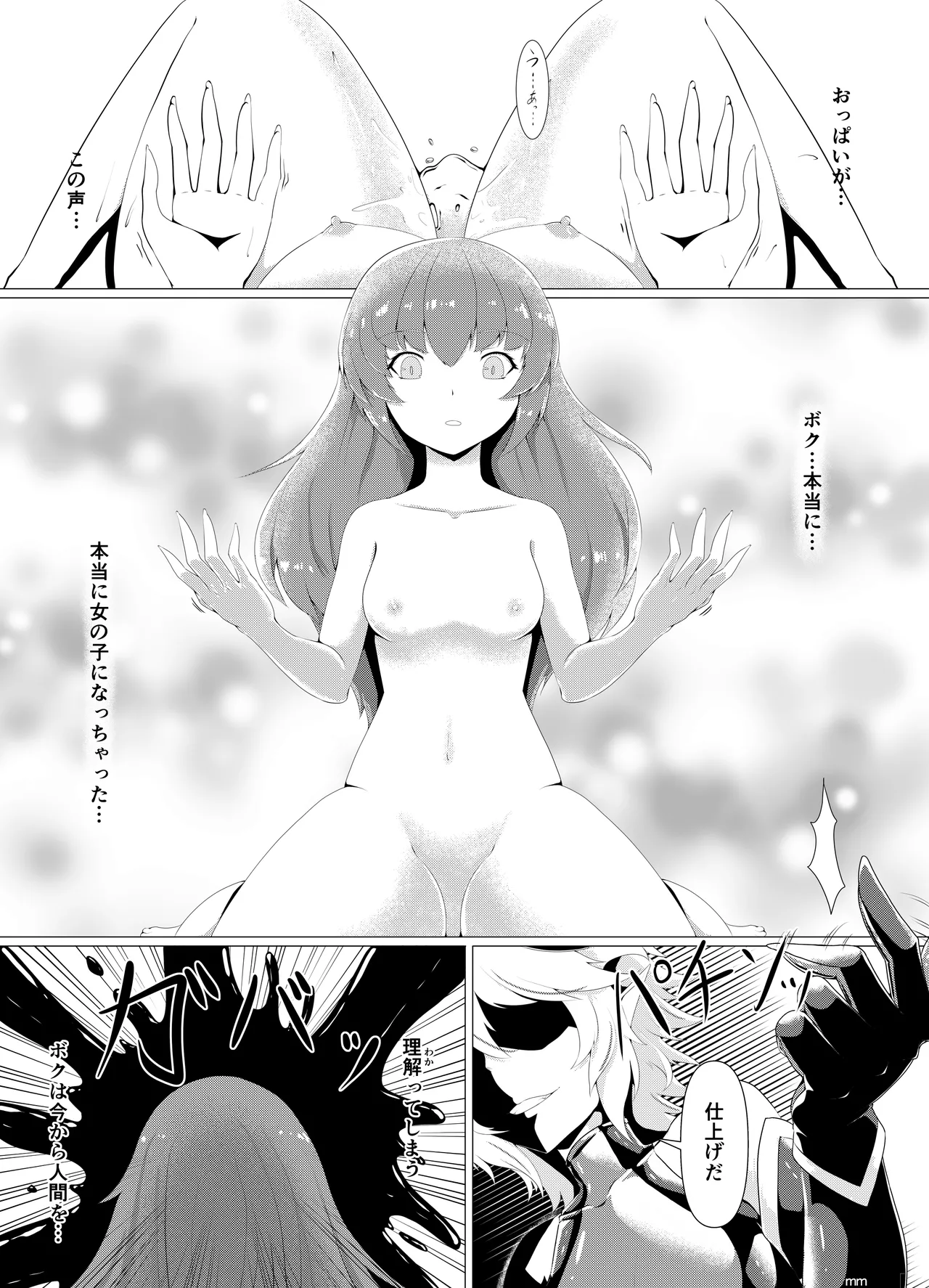 [堕落商会 (葛葉ぽて)] LAUReL-幕間- ローレルはじめての搾精 - page12