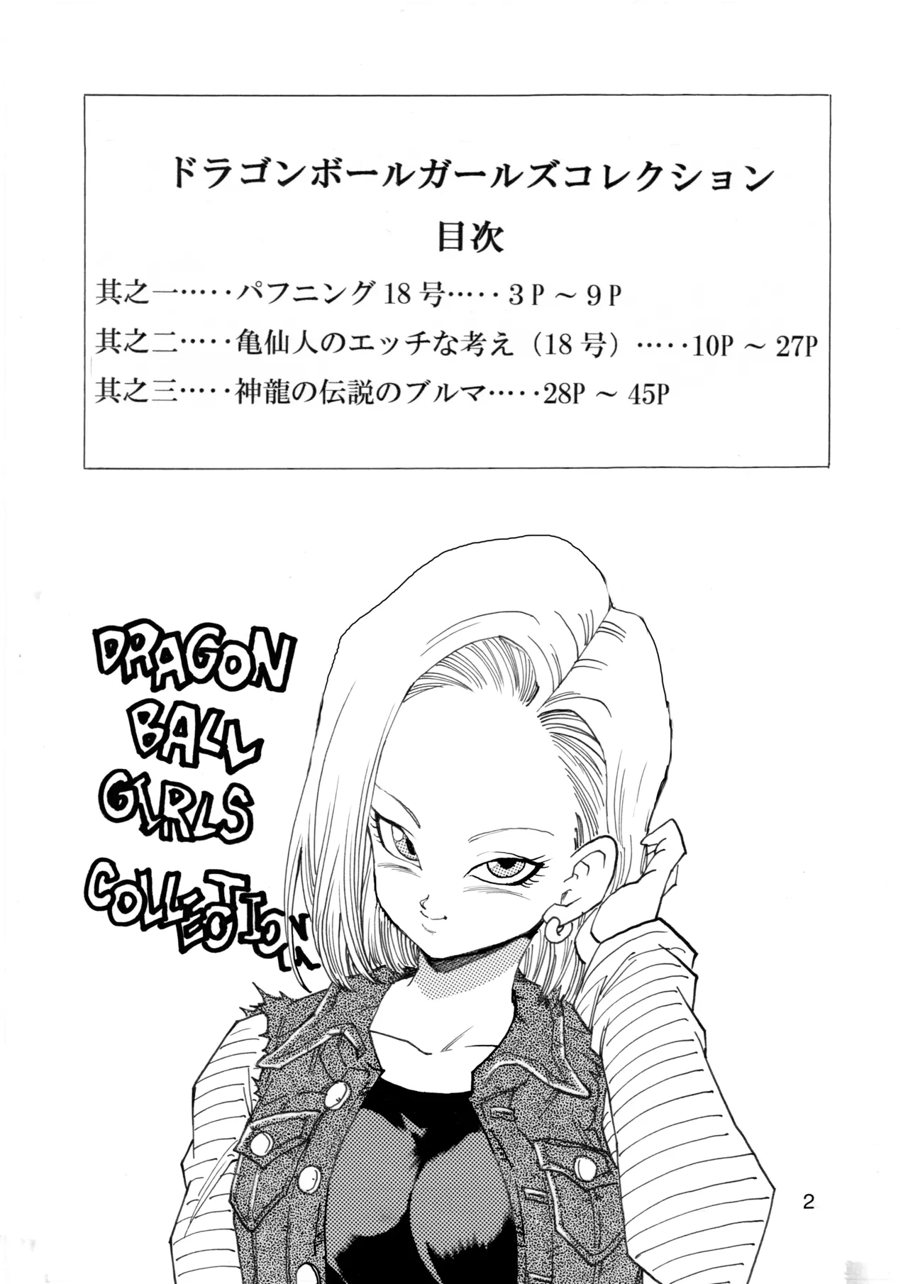 ドラゴンボールガールズコレクション1 - page3