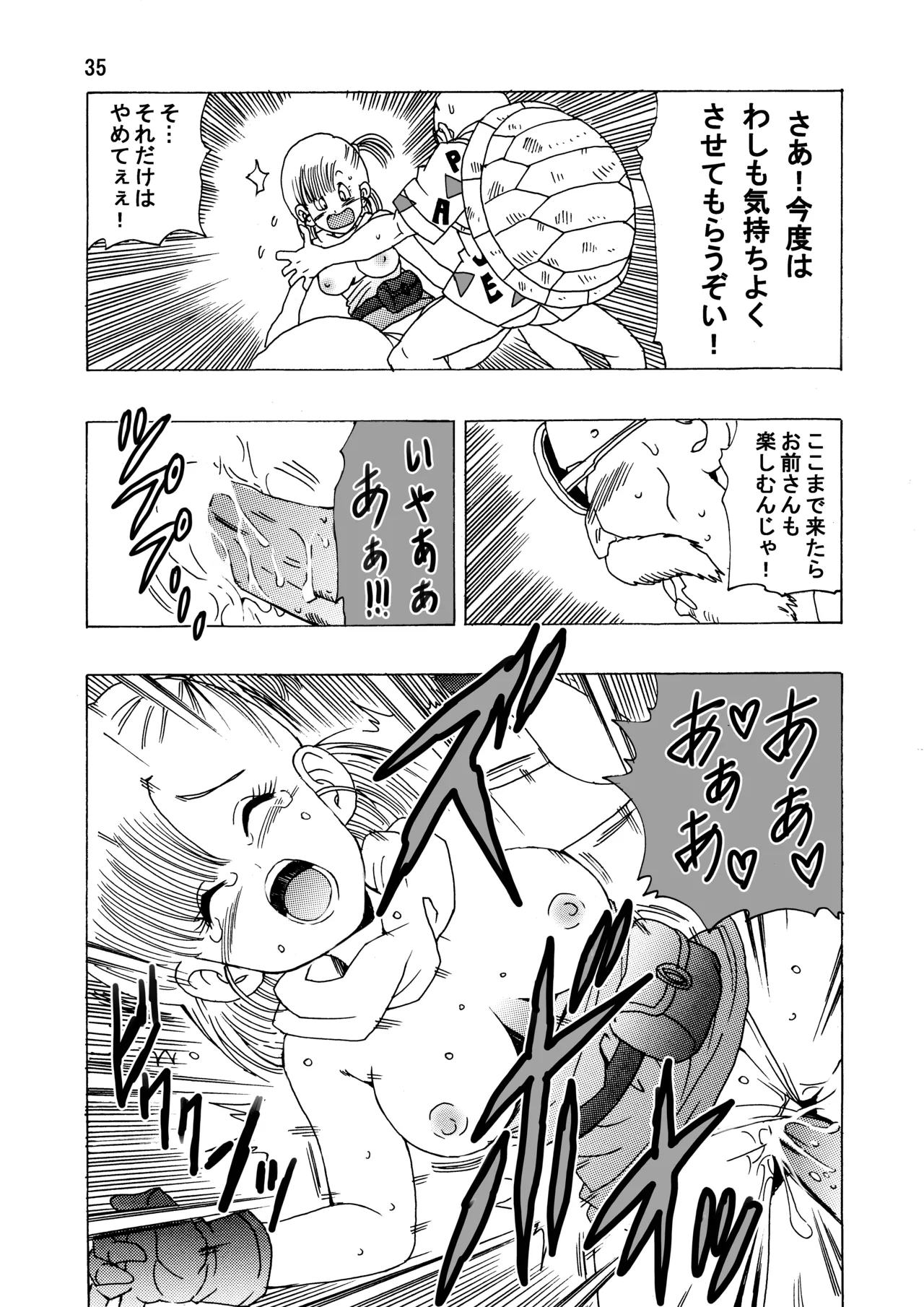 ブルマ本 ~神龍の伝説~ - page36