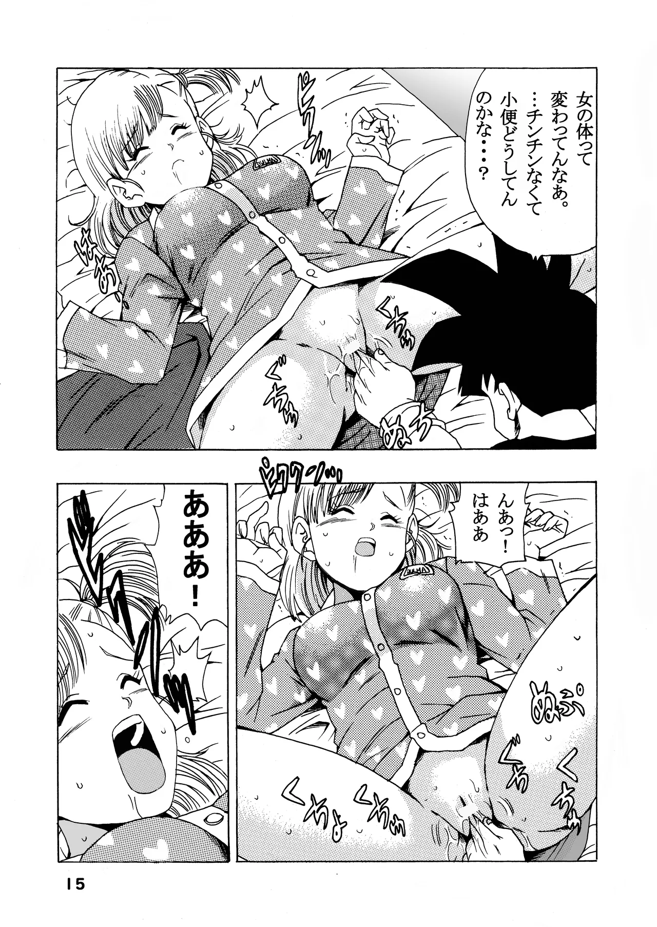 ブルマの最強への道 - page15