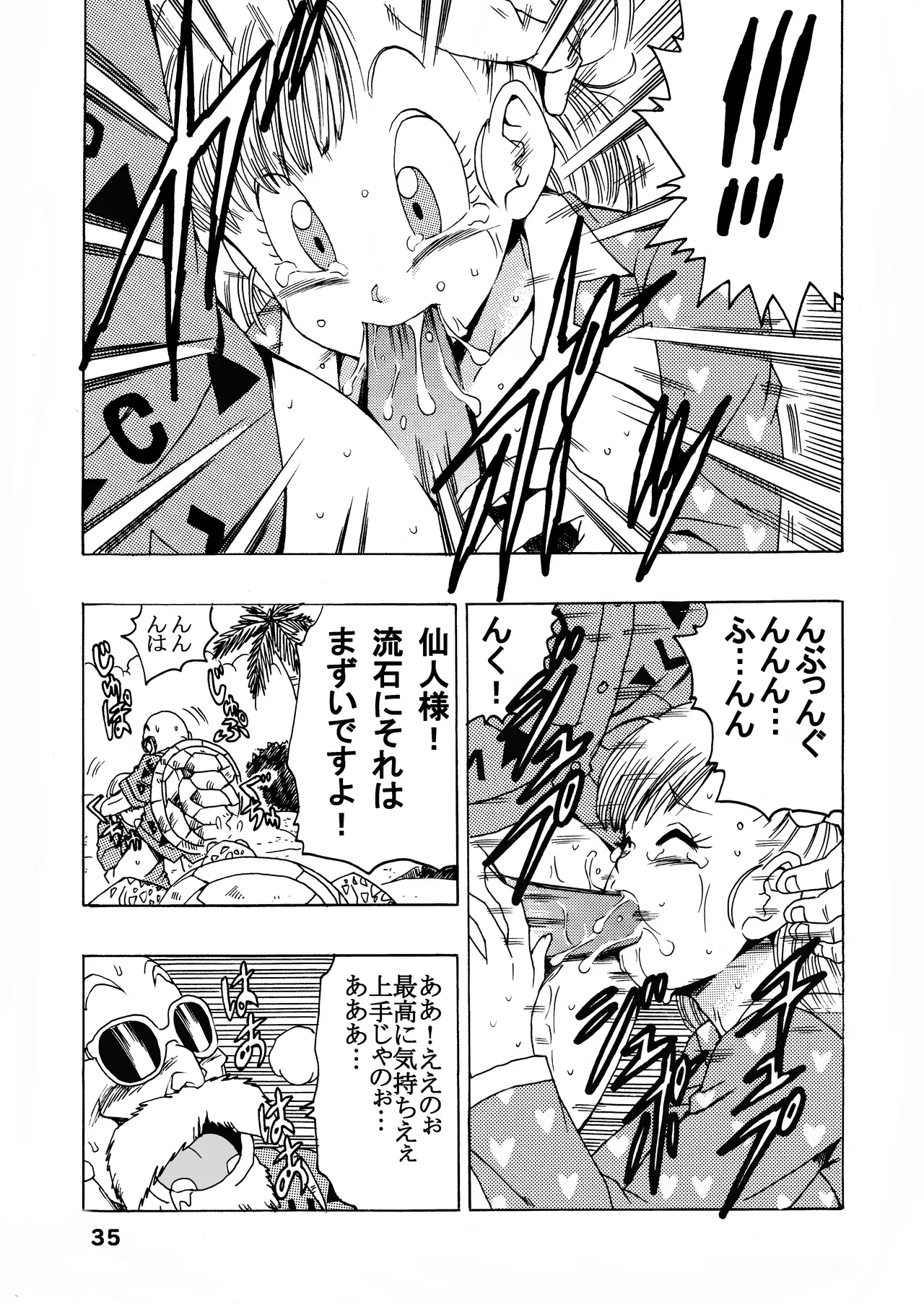 ブルマの最強への道 - page35