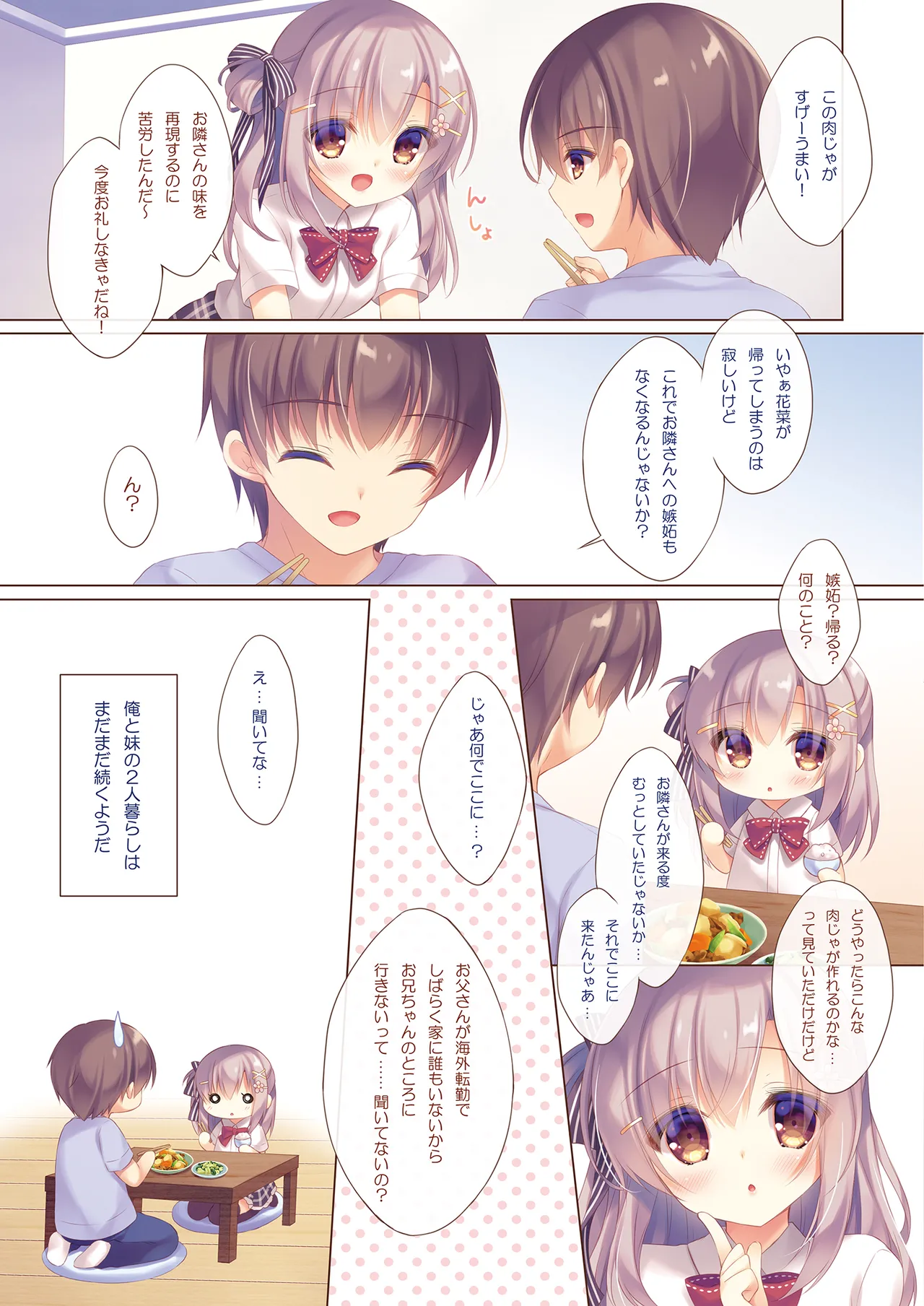 お兄ちゃんもっとい～っぱいお世話は私に任せてね～えっちな2人暮らし～ - page14