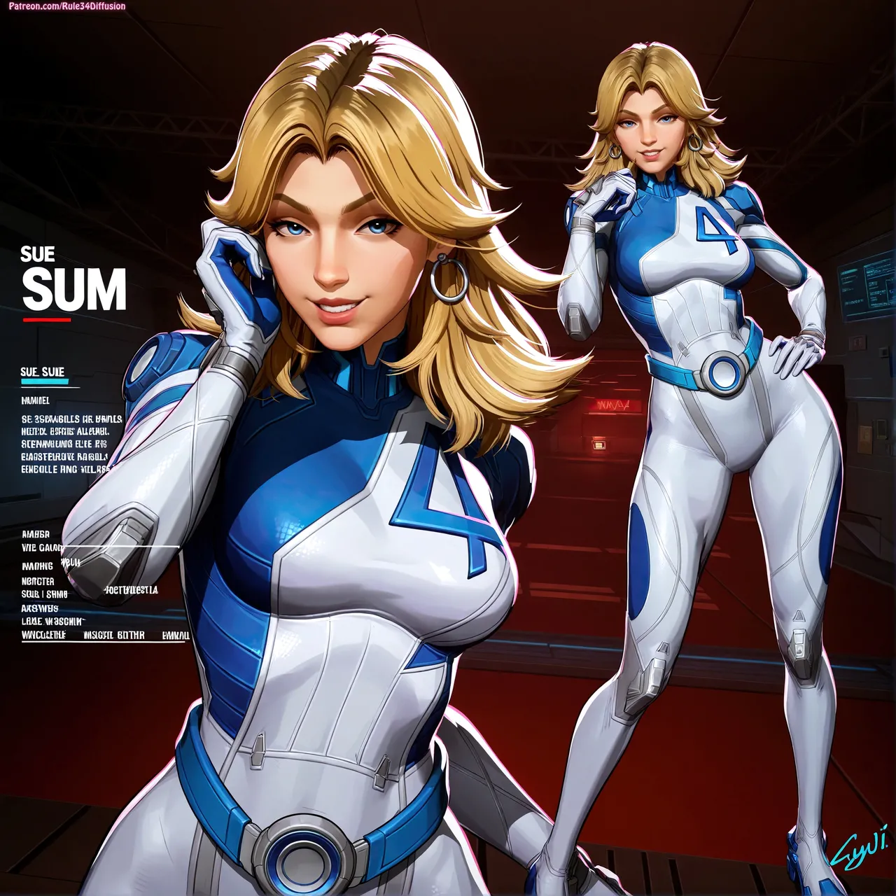 Sue storm [AI Generated] - page2
