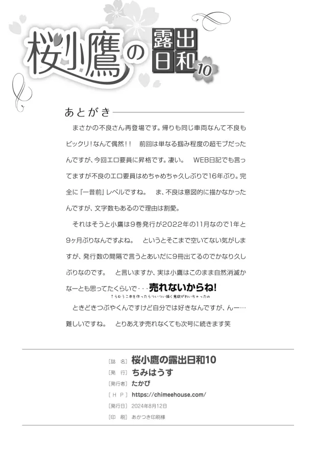 桜小鷹の露出日和10 - page25