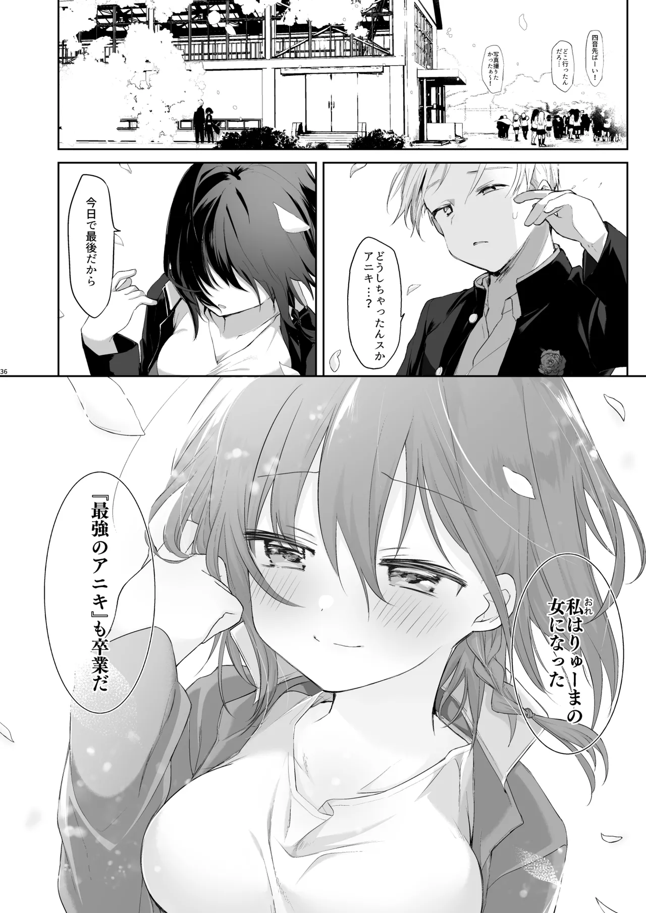 下着と卒業とアニキと俺と - page31
