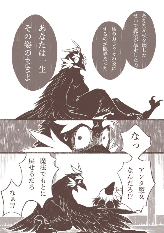 魔女とカラス人間 - page18