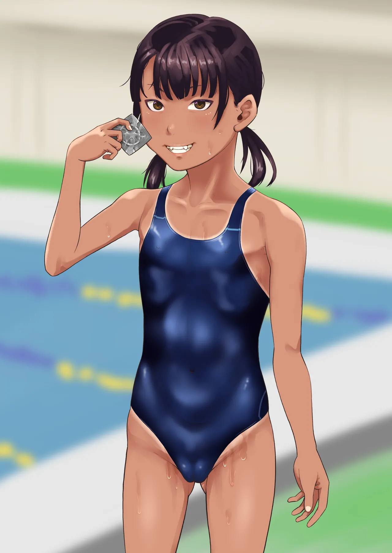 大人のチンポでイキました。競泳女子スズメちゃん - page25
