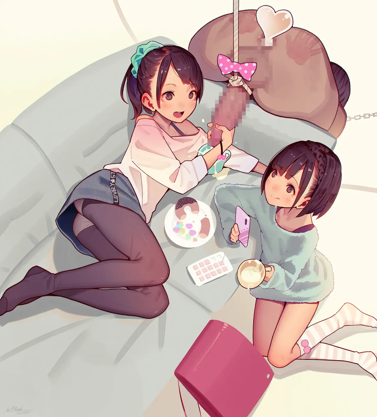 オトコで遊ぶメスガキちゃん達 イラスト大全 2020-2023 文字なし版 - page23