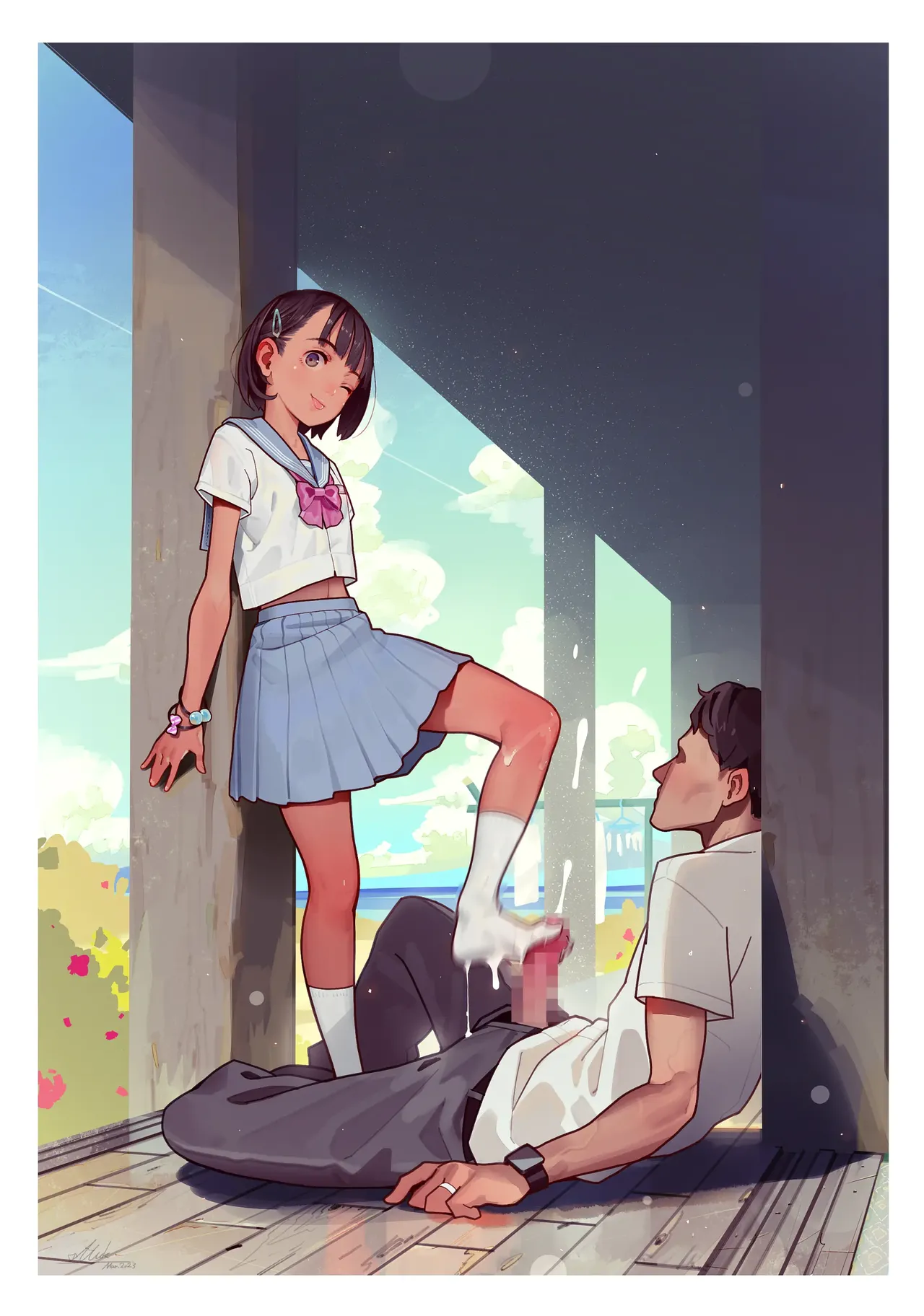 オトコで遊ぶメスガキちゃん達 イラスト大全 2020-2023 文字なし版 - page275