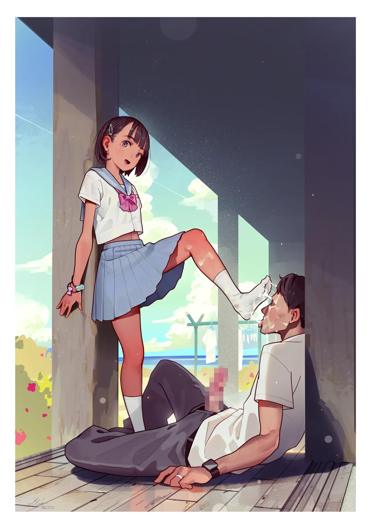 オトコで遊ぶメスガキちゃん達 イラスト大全 2020-2023 文字なし版 - page277